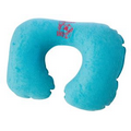 Terry Cotton Inflatable Travel Pillow